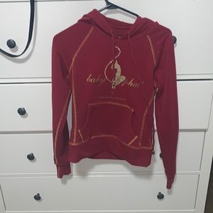 maroon baby phat Sweater XS vintage